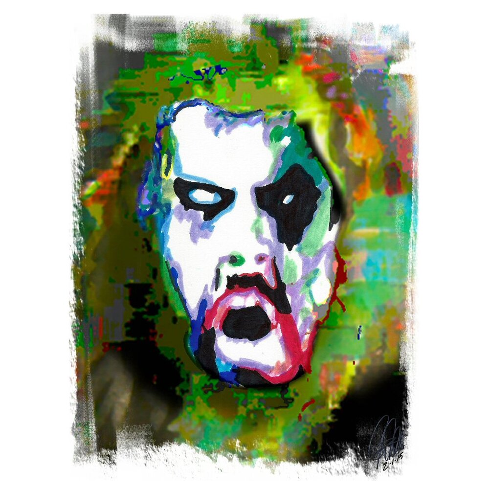 Rob Zombie Singer Heavy Metal Rock Music Poster Print Wall Art 18x24